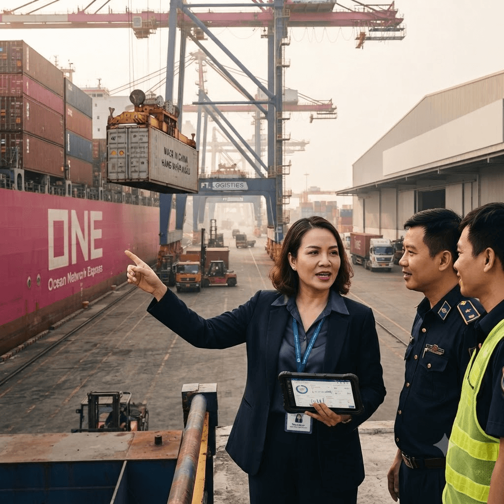 Doanh nghiệp nhập khẩu hàng hóa lớn
