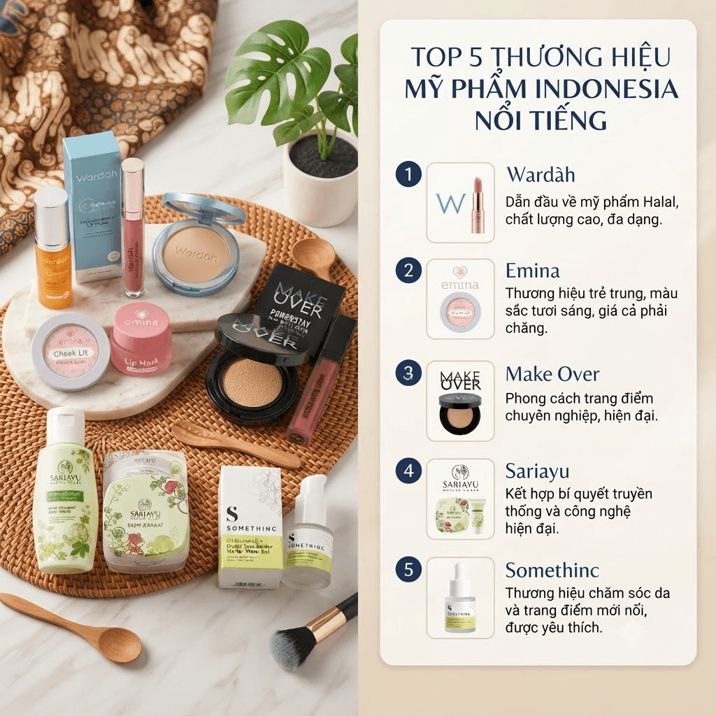 Mỹ phẩm Indonesia chính hãng