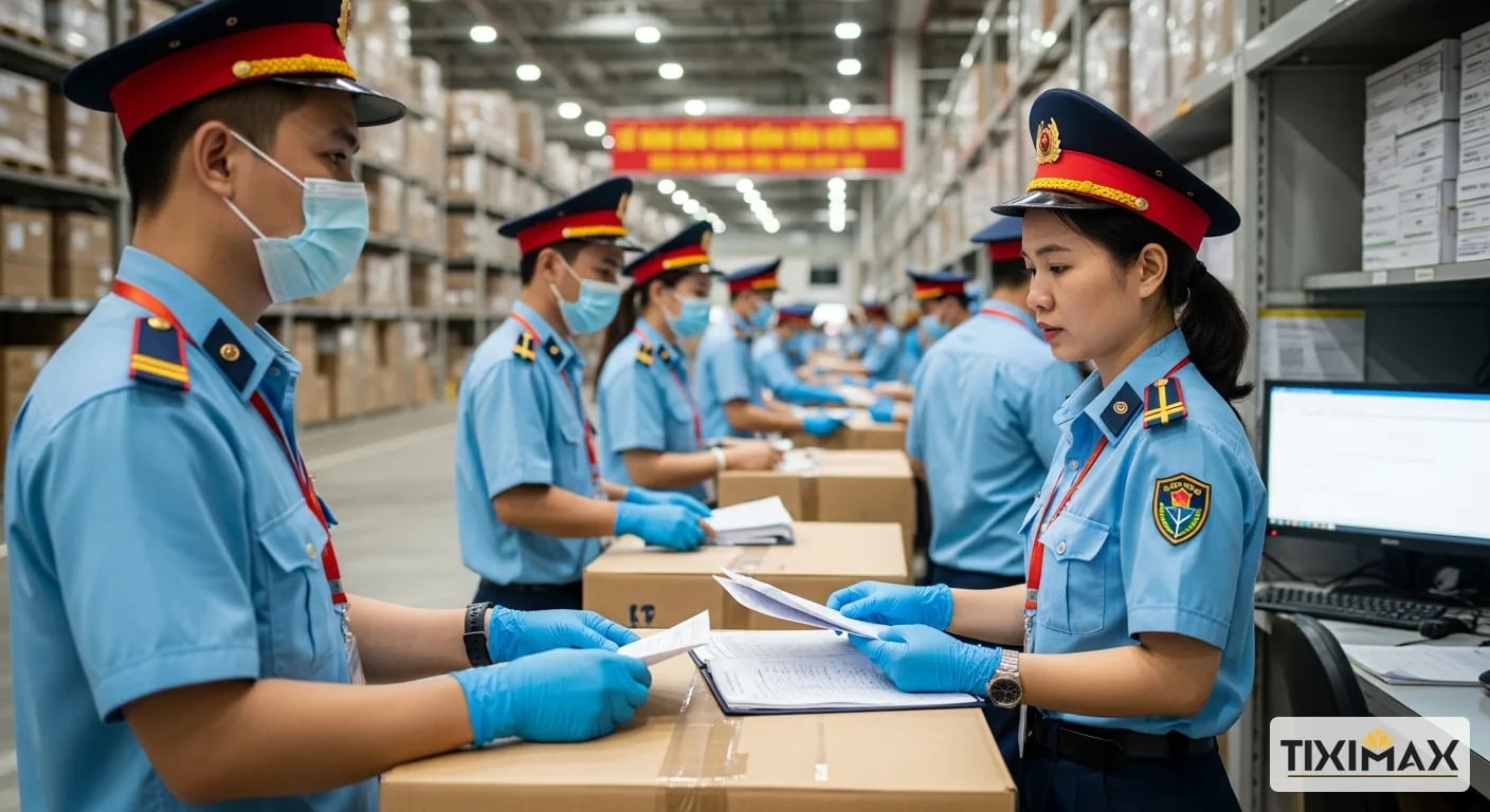 Sơ đồ quy trình nhập hàng từ nước ngoài về Việt Nam cho SME