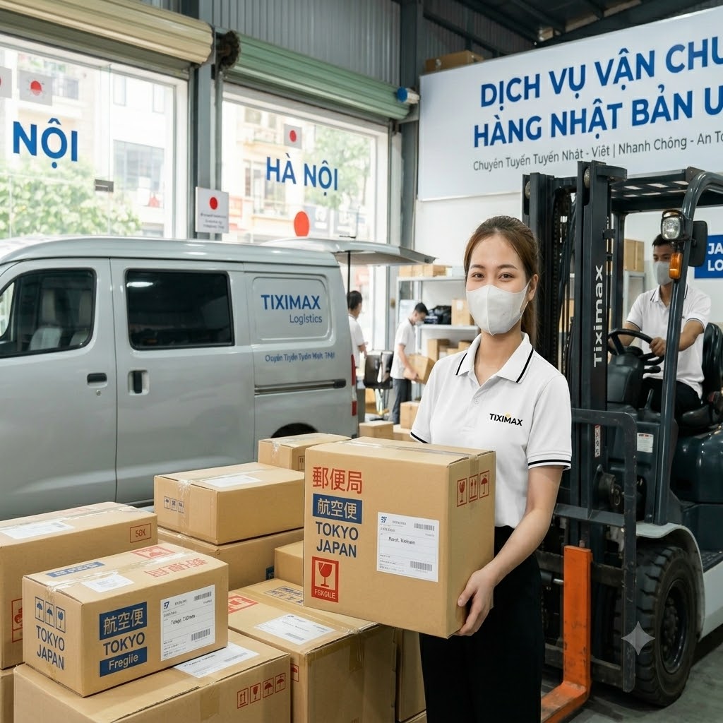 Minh họa lý do chọn Vận chuyển hàng Nhật